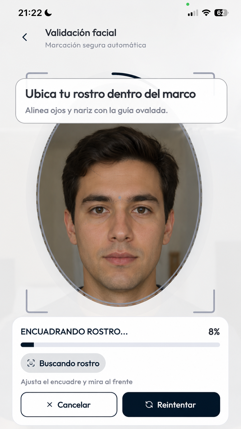 Verificación de asistencia Access Pro en iPhone